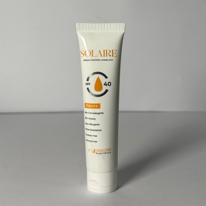 Solaire Sebum Control Sun Block SPF 40